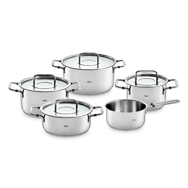 Набор посуды из 5-ти предметов Bonn, материал нержавеющая сталь + стекло, Fissler, Германия, 8611205 - изобр. 7