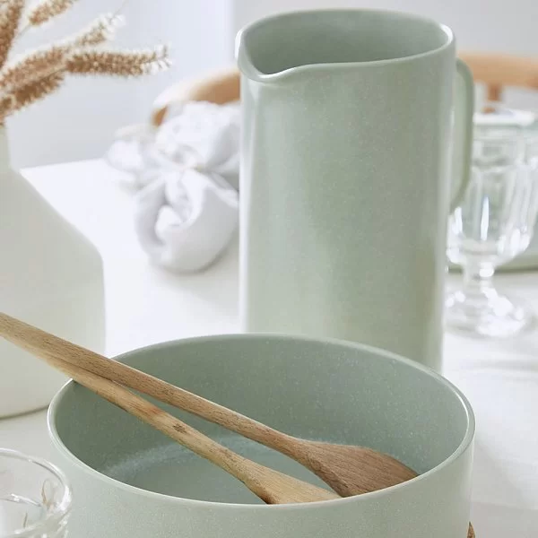 Тарелка глубокая Redonda 25 см, цвет зеленый, керамика, Costa Nova, Португалия, RNP254-GRN(RNP254-VC4127) - изобр. 8