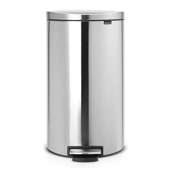 Мусорный бак эргономичный FlatBack+, 30л, матовая сталь, Brabantia, 482007 - изобр. 7