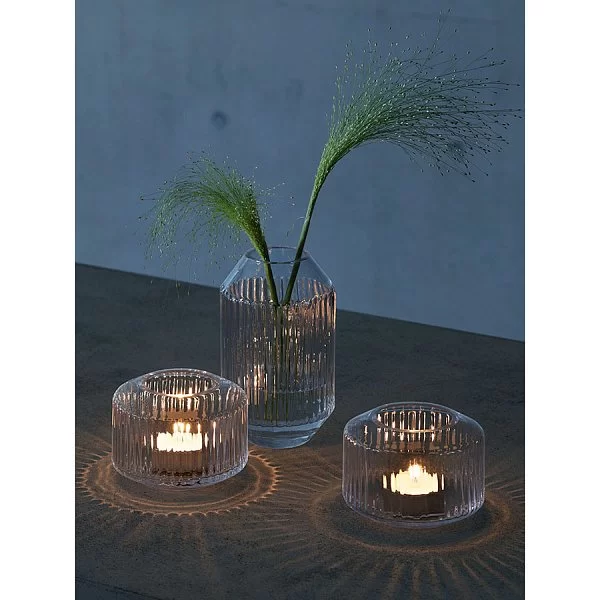Ваза Signature Rotunda 15 см, выдувное стекло, LSA International, Великобритания, G1655-15-301 - изобр. 8