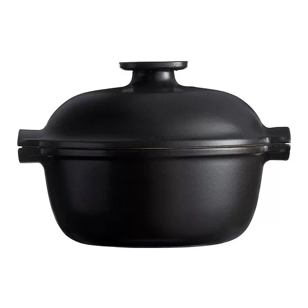 Кастрюля керамическая Delight 2 л индукционная диаметр 22,5 см, цвет графит, Emile Henry, Франция, 776620 - изобр. 10