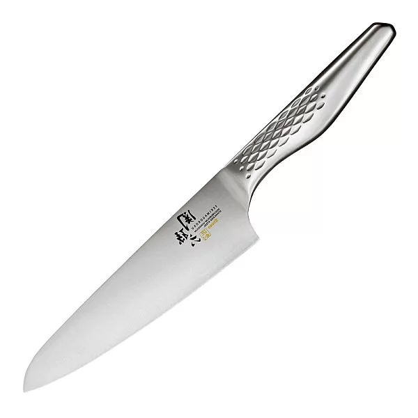 Нож кухонный поварской Gyuto, длина лезвия 18 см, сталь DSR1K6, Kai, Япония, KAI-AB-5158 - изобр. 7