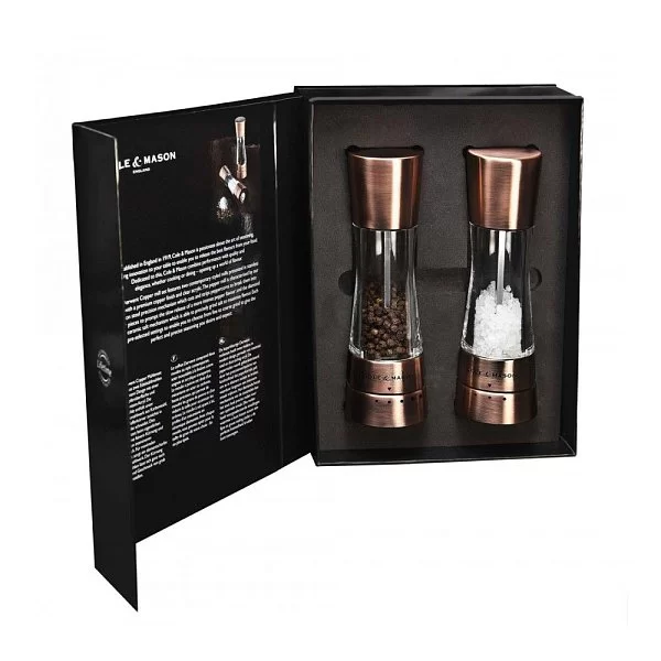 Набор из 2-х мельниц Derwent Copper, материал нержавеющая сталь + керамика, Cole&Mason, Великобритания, H59418G - изобр. 8