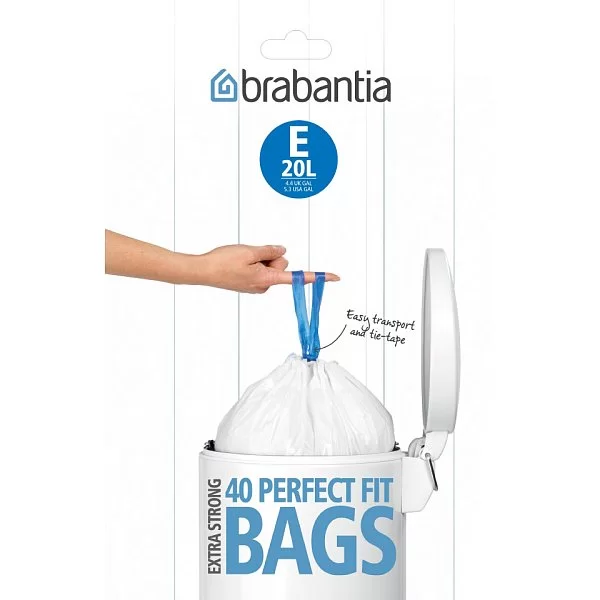 Мешки для мусора PerfectFit, 20л, 40шт, Brabantia, 362002 - изобр. 7