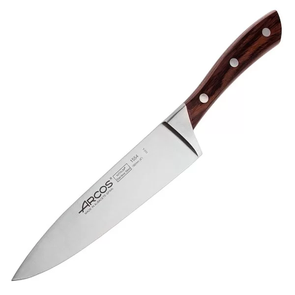 Нож кухонный поварской-шеф 16 см нержавеющая сталь Nitrum, серия Natura, Arcos, 155410 - изобр. 7