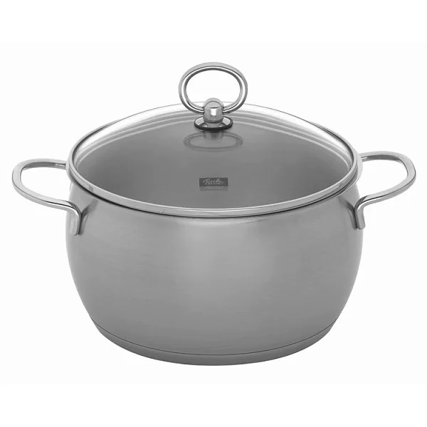 Кастрюля с крышкой C+S Prestige 5.9 л диаметр 24 см, нержавеюшая сталь 18/10, Fissler, Германия, 3211824 - изобр. 7