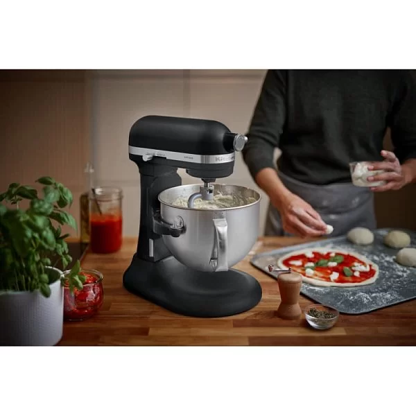 Миксер планетарный Artisan 5,6 л, цвет черный матовый, Kitchen Aid, США, 5KSM60SPXEBM - изобр. 13