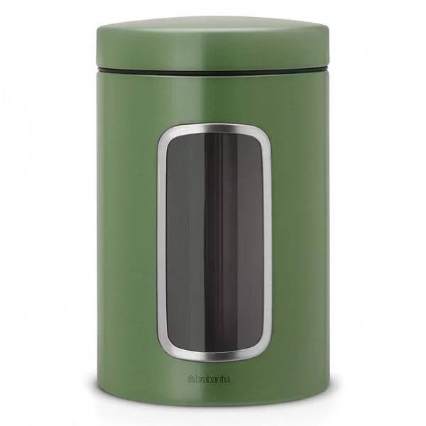 Контейнер с окном 1,4л, зеленый мох, Brabantia, 486005 - изобр. 7