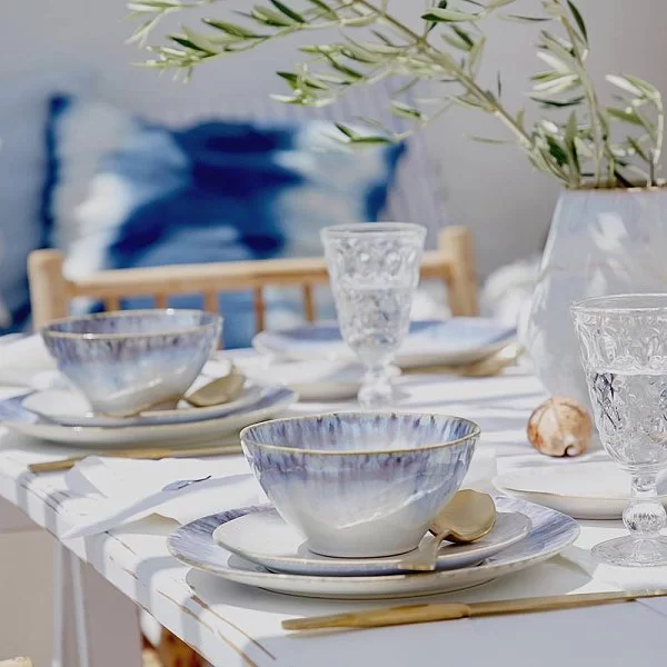 Чаша Brisa 15,5 см керамика, цвет Ria Blue, Costa Nova, Португалия, GOS161-RIA(GOS161-00918W) - изобр. 8