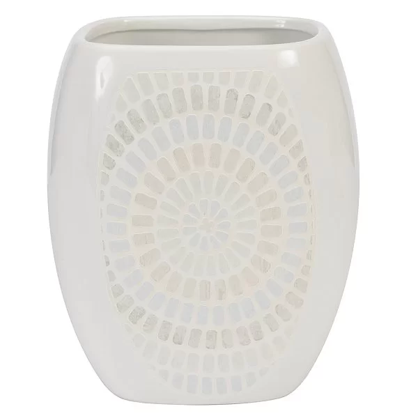 Корзина для мусора Capri 19х15х25 см, материал керамика, Creative Bath, США, CAP54MULT - изобр. 7