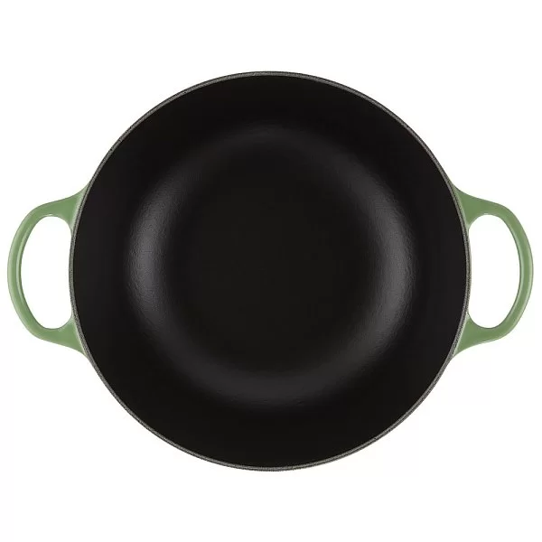 Казан 26 см, объем 4 л, эмалированный чугун, цвет зеленый бамбук, Le Creuset, Франция, 21114264080430 - изобр. 10
