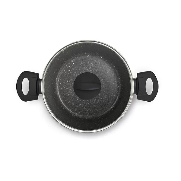 Кастрюля с крышкой Rock 4 л, диаметр 24 см, материал кованый алюминий, цвет черный, BEKA, Бельгия, 13951244 - изобр. 9