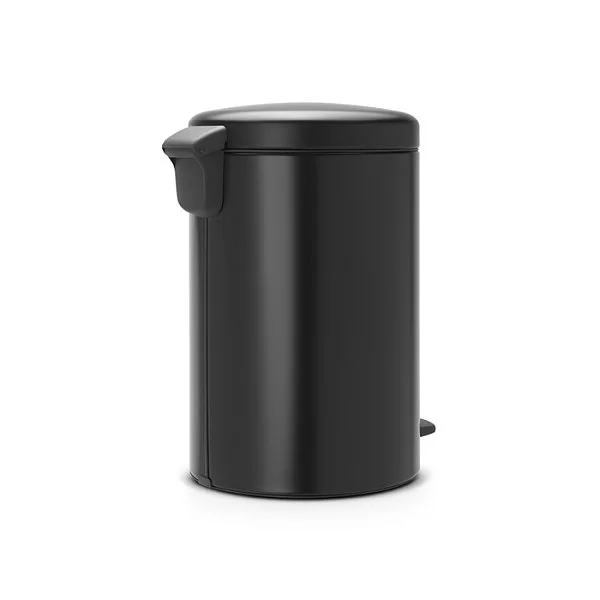 Мусорный бак с педалью NewIcon, 20л, черный матовый, Brabantia, 114106 - изобр. 9