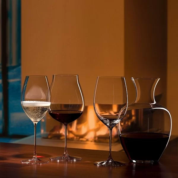 Набор бокалов для шампанского Champagne glass 370 мл, хрусталь, 2 шт, Veritas, Riedel, 6449/28 - изобр. 11