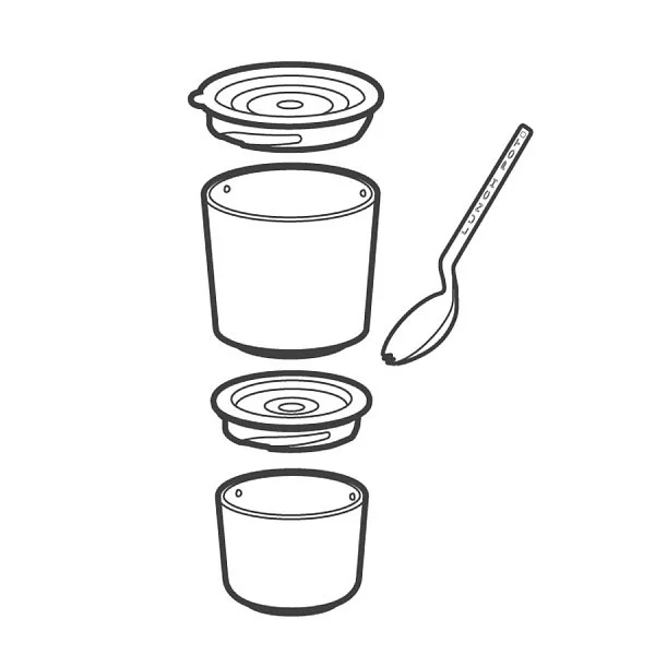 Ланч-бокс Lunch Pot салатовый, Black+Blum, BP001 - изобр. 9