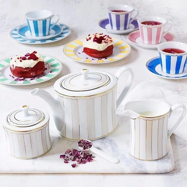 Молочник "Карнавал" 300 мл, материал фарфор, цвет бежевый + белый, Noritake, Япония, NOR0M481-T91126 - изобр. 9