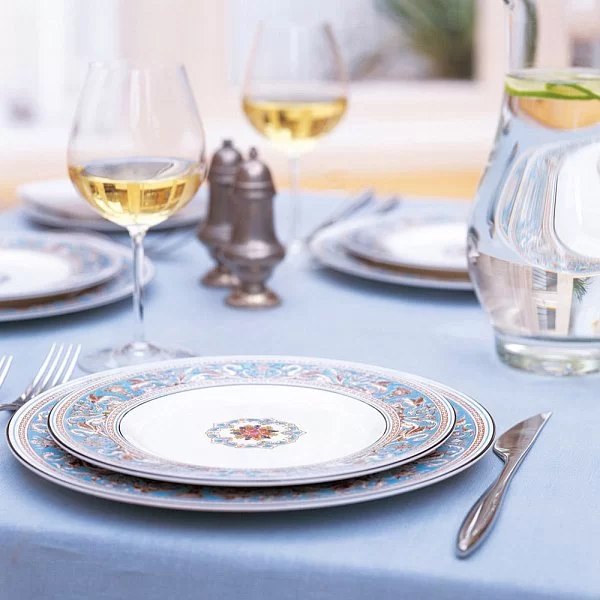 Тарелка десертная Florentine Turquoise 20 см материал фарфор, Wedgwood, Великобритания, 50102601006 - изобр. 8