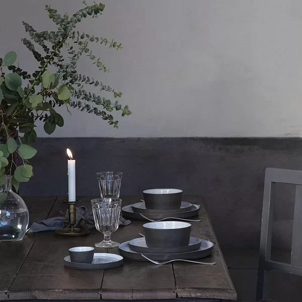 Чаша Lagoa Eco Gres 14 см, материал керамика, цвет серый, Costa Nova, Португалия, 1LOS141-WHI(1LOS141-01116I) - изобр. 8