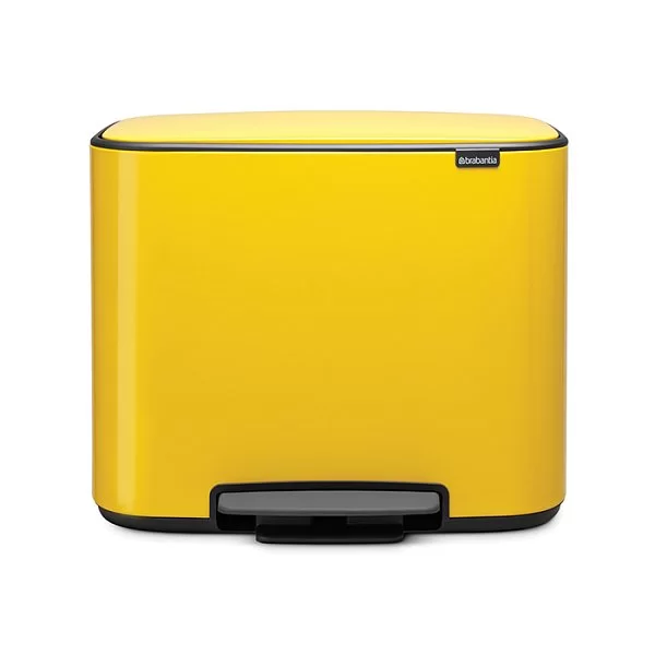 Мусорный бак c педалью Pedal Bin Bo, 36л, желтая маргаритка, Brabantia, 121425 - изобр. 7