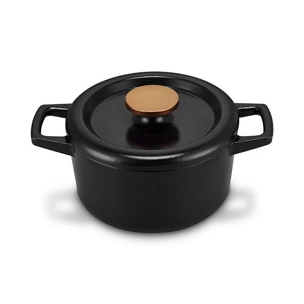 Кастрюля чугунная NORI 7,8 л, диаметр 30 см, цвет черный, BEKA, Бельгия, 100168 - изобр. 7