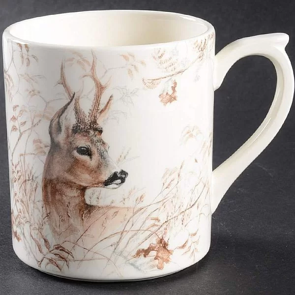 Кружка большая "Охота" 420 мл, высота 10,4 см, материал фаянс, Gien, Франция, 1631CMX148 - изобр. 8