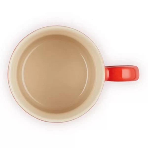 Кружка для капучино 200 мл, материал керамика, цвет вишневый, Le Creuset, Франция, 70303200600099 - изобр. 9