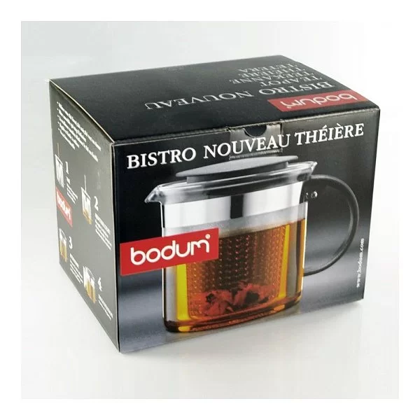 Чайник заварочный с фильтром Bistro Nouveau, 1л, стекло, Bodum, 1875-01 - изобр. 10