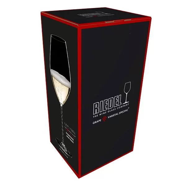Бокал для шампанского Champagne Wine glass 450 мл, хрусталь, Veritas, Riedel, 1449/28 - изобр. 8