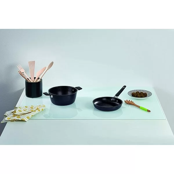 Кастрюля с крышкой 33 Carati 4,1 л, диаметр 24 см, алюминий + антипригарное покрытие, Barazzoni, Италия, 85510202497/к - изобр. 10