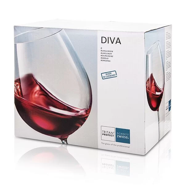 Набор бокалов для красного вина Diva 460 мл, хрустальное стекло, 6 шт, Schott Zwiesel, 104 095-6 - изобр. 12