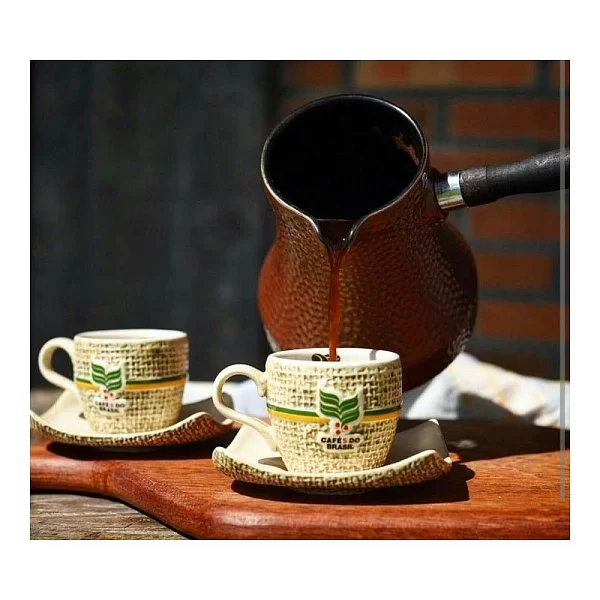 Турка для кофе Ibriks Hammered 350 мл, цвет шоколад, Сeraflame, D9415 - изобр. 8