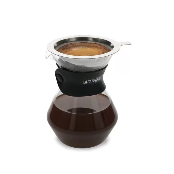 Кофеварка-пуровер для меденного приготовления кофе 400 мл, стекло, Kitchen Craft, Великобритания, LCCOFCARAFE - изобр. 8