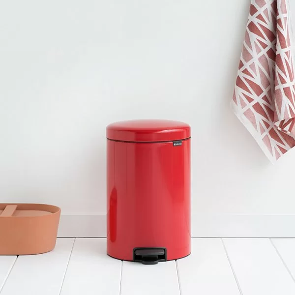 Мусорный бак с педалью NewIcon, 20л, пламенно-красный, Brabantia, 111860 - изобр. 10