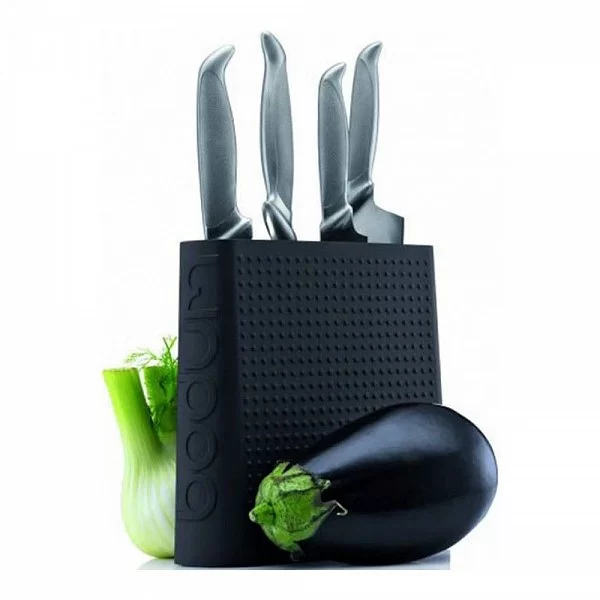 Подставка для ножей Bistro, пластик, цвет черный, Bodum, Швейцария, 11089-01S - изобр. 8