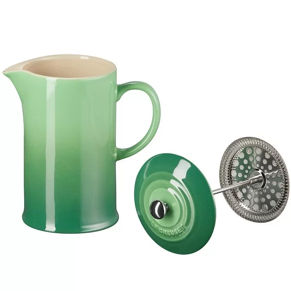 Френч-пресс 1 л, керамика, цвет зеленый бамбук, Le Creuset, Франция, 60706084080003 - изобр. 8