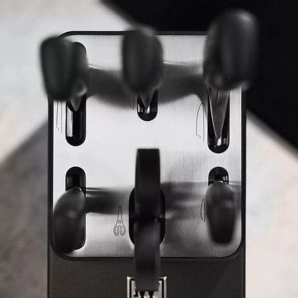 Набор кухонных ножей с заточкой Four Star, 7 предметов, цвет антрацитовый, Zwilling J.A. Henckels, Германия, 1027272 - изобр. 10