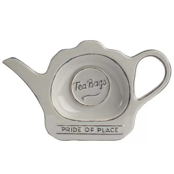 Подставка для чайных пакетиков Pride of Place Cool Grey, 16,5x9,8x2 см, материал керамика, цвет серый, T&G, Великобритания, 18096 - изобр. 7