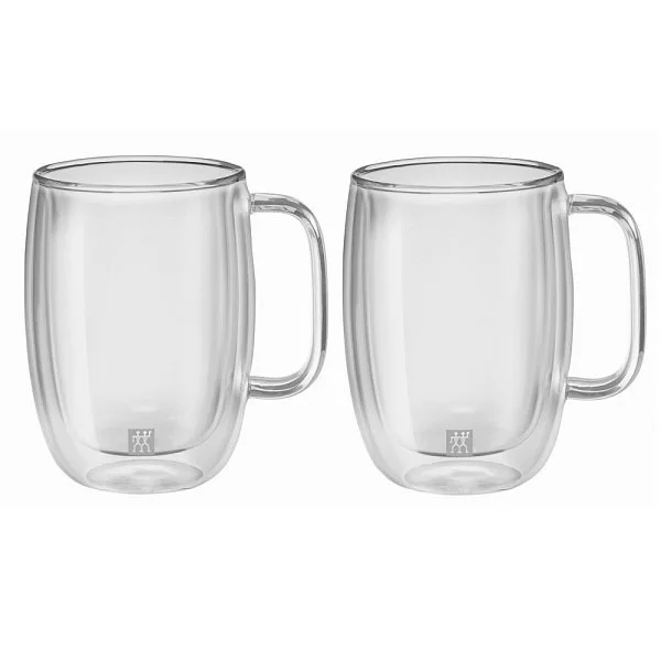 Набор из 2-х чашек с двойными стенками для латте макиато объем 450 мл, материал стекло, Zwilling J.A. Henckels, Германия, 39500-114 - изобр. 7