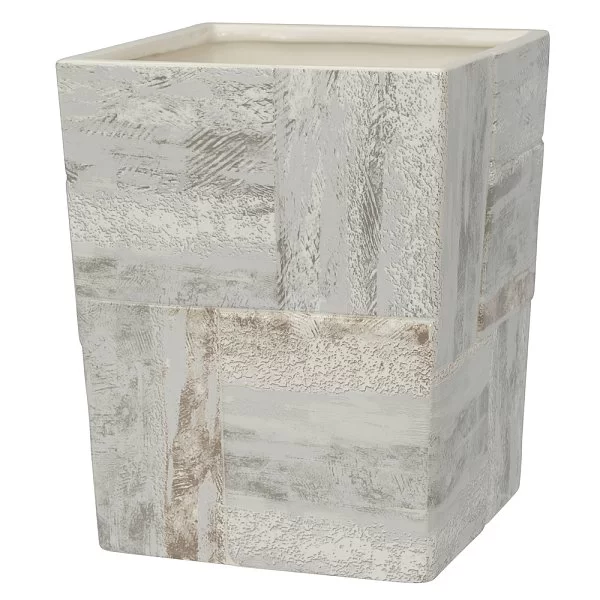 Корзина для мусора Quarry 25х20х20 см, материал керамика, Creative Bath, США, QRY54STN - изобр. 7