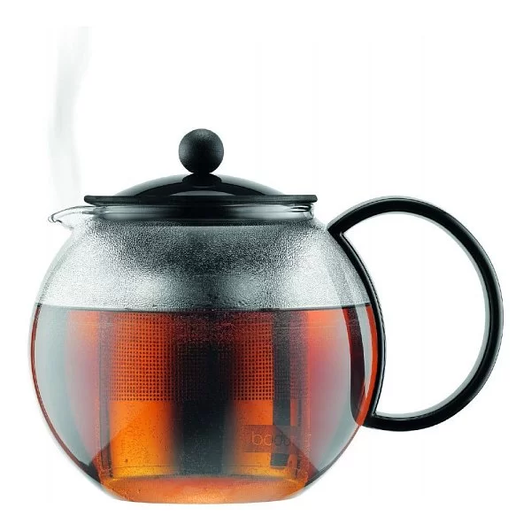 Чайник заварочный с прессом Assam, 1л, стекло, Bodum, 1805-01 - изобр. 7