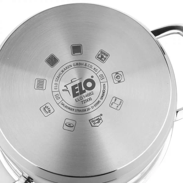 Набор посуды из нержавеющей стали Excellent, 5 предметов, ELO, Германия, 72906 - изобр. 19