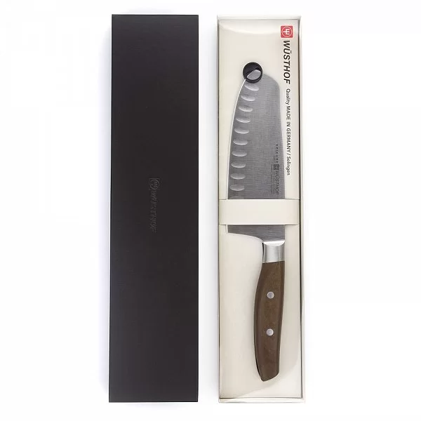 Нож кухонный японский &quot;Шеф&quot; Epicure 17 см кованая нержавеющая сталь, Wusthof, 3983 - изобр. 10