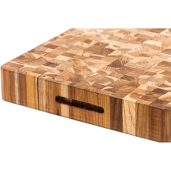 Доска разделочная торцевая Butcher Block 51x36x6,4 см, древесина тика, Teakhaus, США, TH601 - изобр. 11