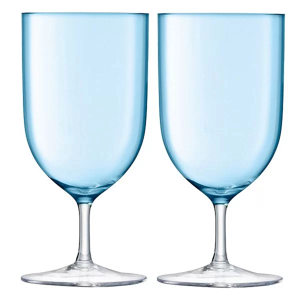 Набор из 2-х бокалов для воды и вина Hint 400 мл, выдувное стекло, LSA International, Великобритания, G939-14-734 - изобр. 7