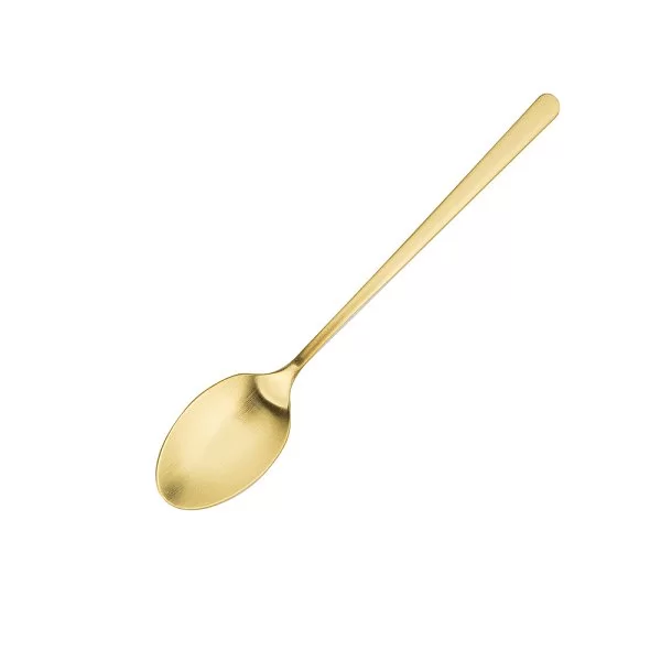 Набор столовых приборов на 6 персон Icon Matte Gold Brushed 24 предмета, нержавеющая сталь 18/10 + позолота, Cutipol, Португалия, IC.006 GB - изобр. 8
