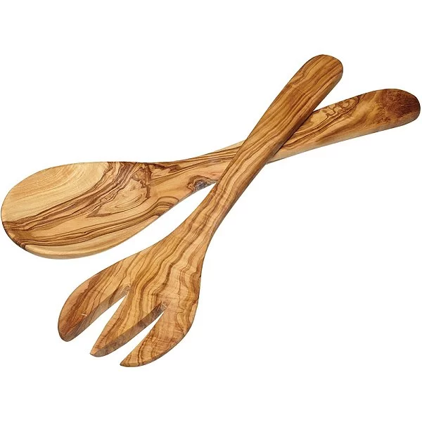 Ложки для салата World of Flavours Italian 30x8x2,5 см, материал дерево, Kitchen Craft, Великобритания, WFITSALSERV - изобр. 7