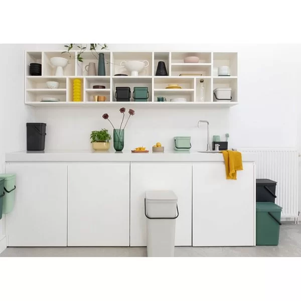Ведро для мусора SORT&GO 3 л, пластик, цвет мятно-голубой, Brabantia, Бельгия, 211683 - изобр. 10