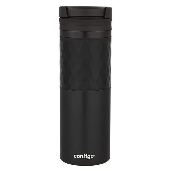 Термокружка Glaze, 0,47л, черный, Contigo, contigo0775 - изобр. 8