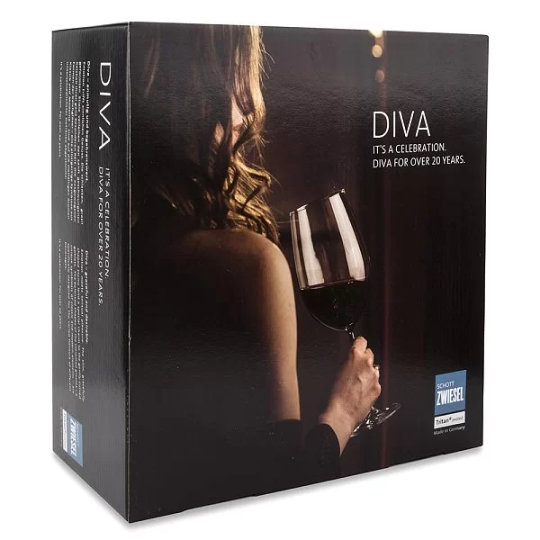 Набор из 2-х бокалов для красного вина Diva 839 мл, хрустальное стекло, Schott Zwiesel, Германия, 121207 - изобр. 10