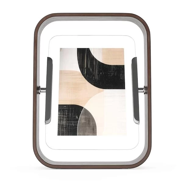 Фоторамка двусторонняя Bellwood 16х22 см, стекло+темное дерево, Umbra, Канада, 1022813-746 - изобр. 11